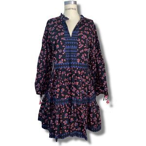 ✨NWT Oliphant Balloon Sleeve Tiered Yoke Dress✨